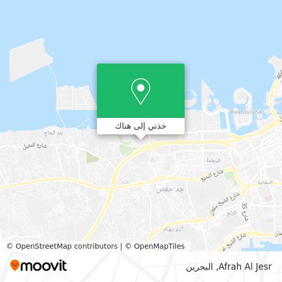 خريطة Afrah Al Jesr