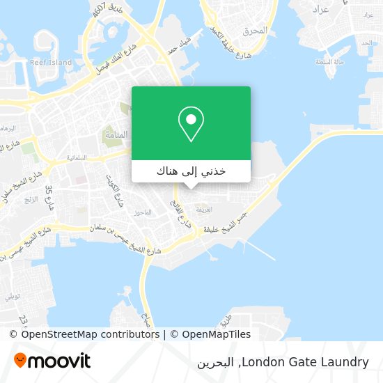 خريطة London Gate Laundry