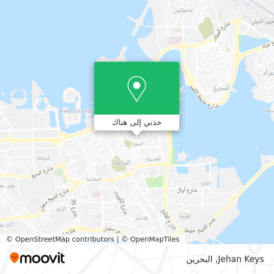 خريطة Jehan Keys