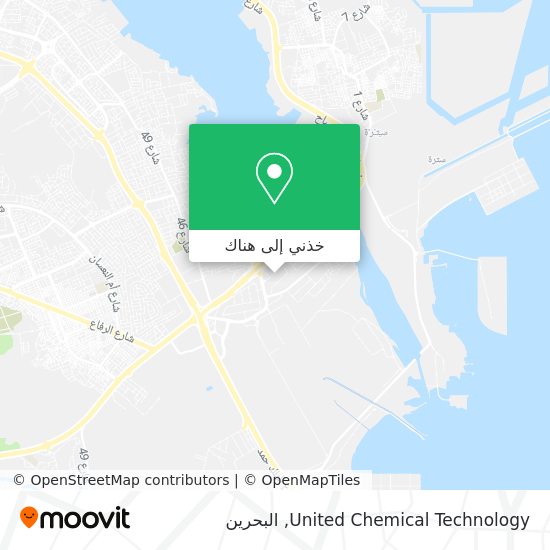 خريطة United Chemical Technology