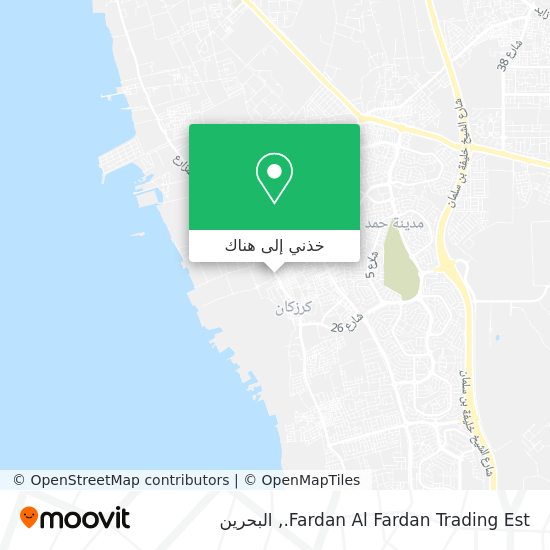 خريطة Fardan Al Fardan Trading Est.