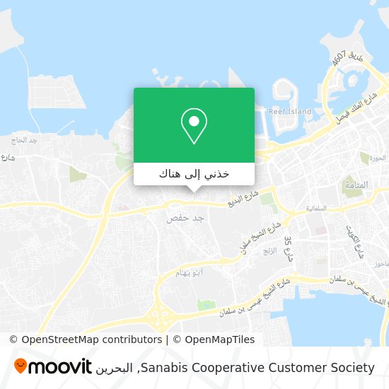 خريطة Sanabis Cooperative Customer Society