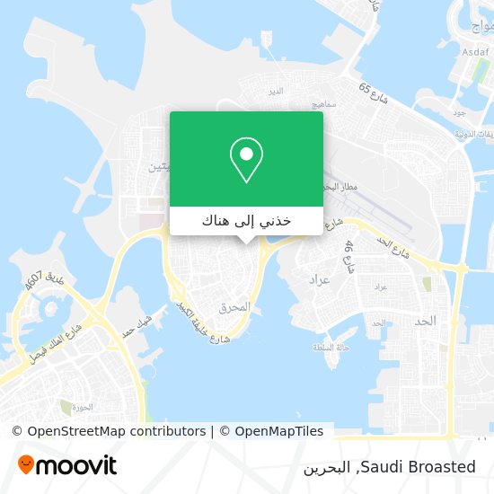 خريطة Saudi Broasted