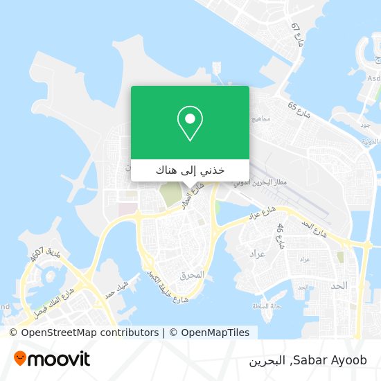 خريطة Sabar Ayoob