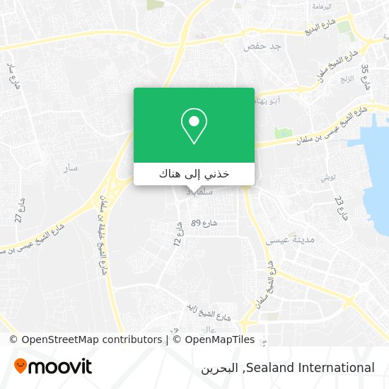 خريطة Sealand International