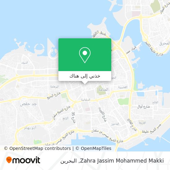خريطة Zahra Jassim Mohammed Makki