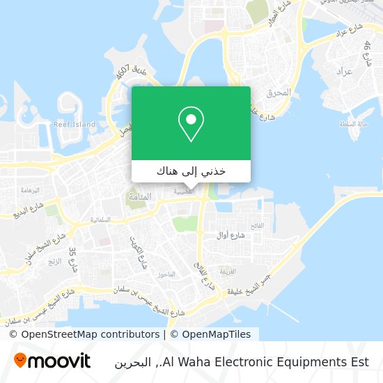 خريطة Al Waha Electronic Equipments Est.