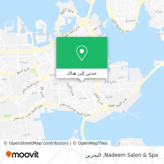 خريطة Nadeem Salon & Spa