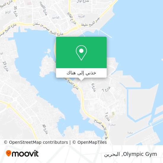 خريطة Olympic Gym