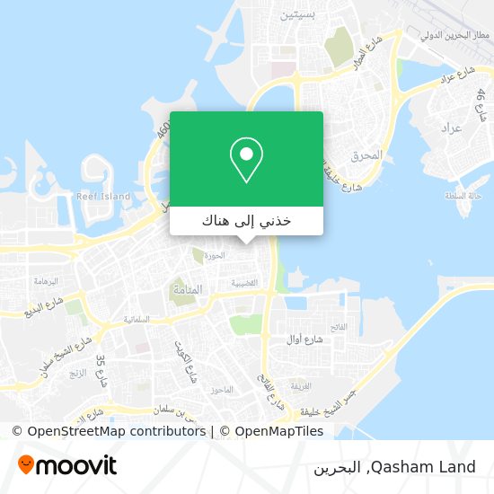 خريطة Qasham Land