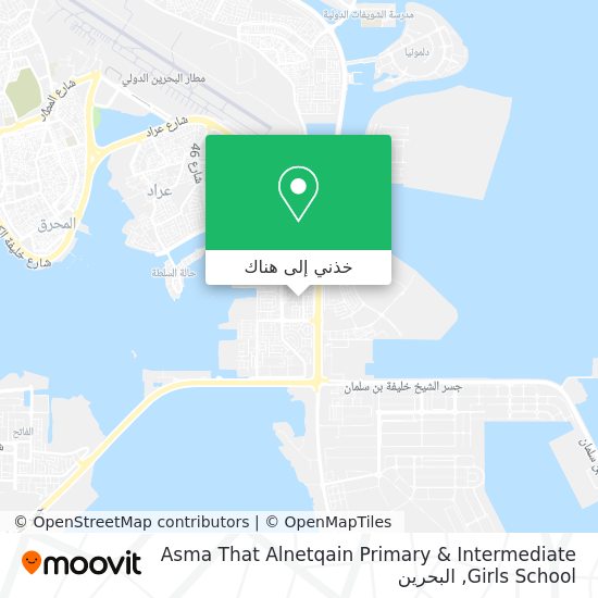 خريطة Asma That Alnetqain Primary & Intermediate Girls School