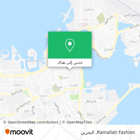 خريطة Ramallah Fashion