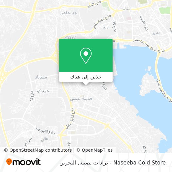 خريطة Naseeba Cold Store - برادات نصيبة