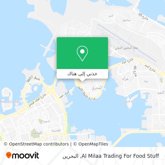 خريطة Al Milaa Trading For Food Stuff