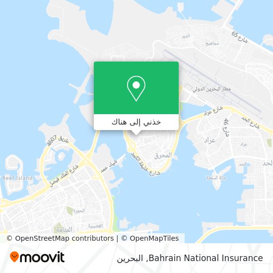 خريطة Bahrain National Insurance