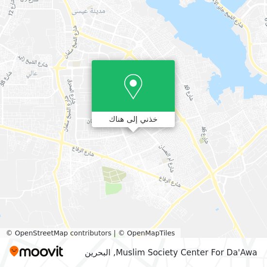 خريطة Muslim Society Center For Da'Awa