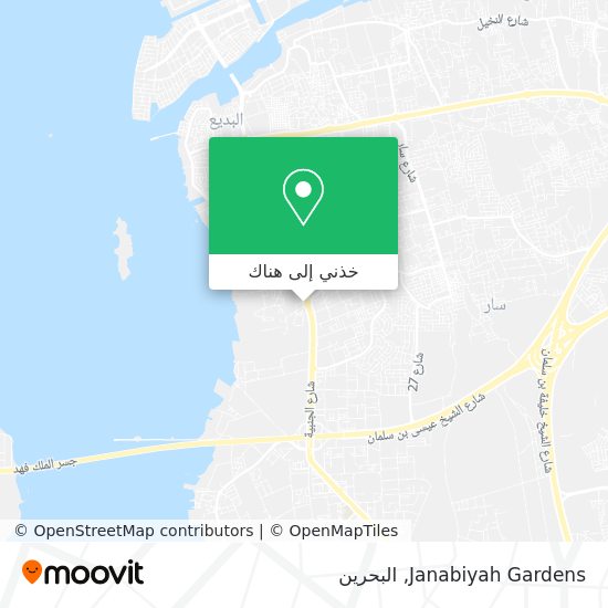 خريطة Janabiyah Gardens