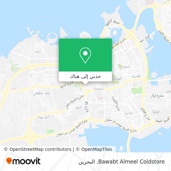 خريطة Bawabt Almeel Coldstore