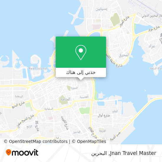 خريطة Jnan Travel Master