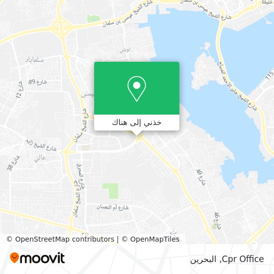 خريطة Cpr Office