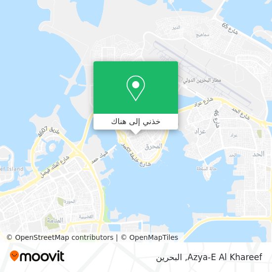 خريطة Azya-E Al Khareef