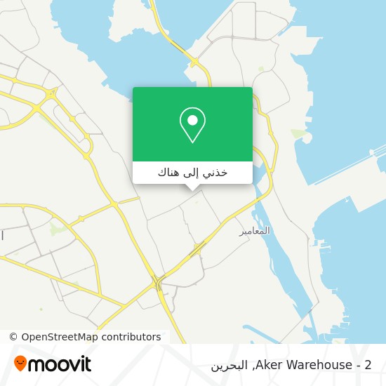 خريطة Aker Warehouse - 2