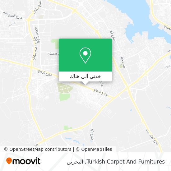 خريطة Turkish Carpet And Furnitures