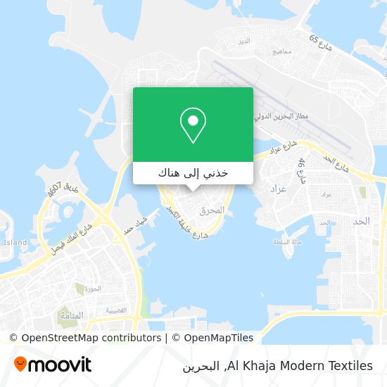 خريطة Al Khaja Modern Textiles