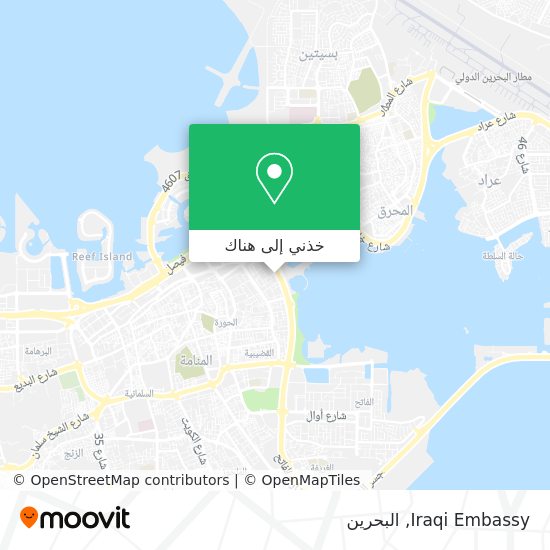 خريطة Iraqi Embassy