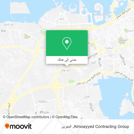 خريطة Almoayyed Contracting Group