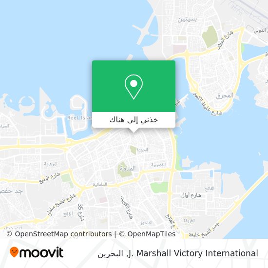 خريطة J. Marshall Victory International