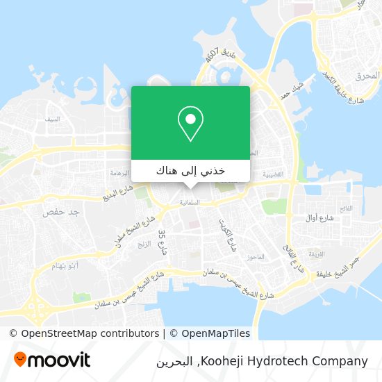 خريطة Kooheji Hydrotech Company