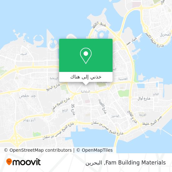 خريطة Fam Building Materials