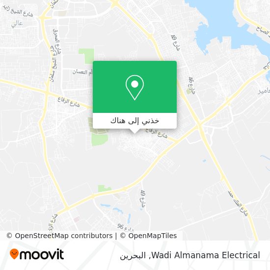 خريطة Wadi Almanama Electrical
