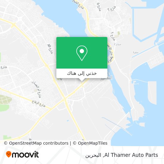 خريطة Al Thamer Auto Parts