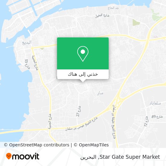 خريطة Star Gate Super Market