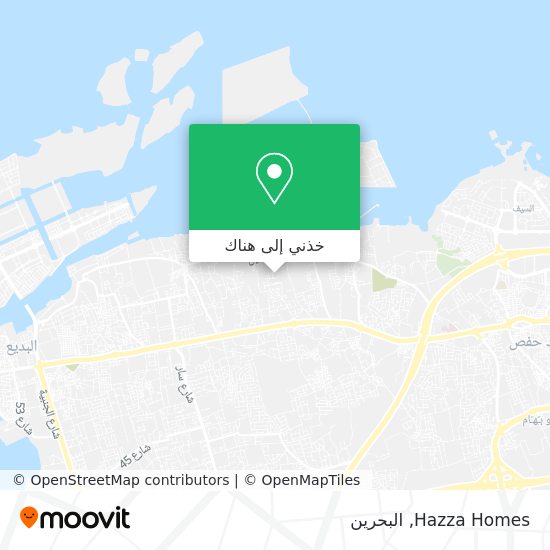 خريطة Hazza Homes