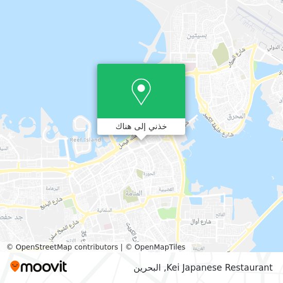 خريطة Kei Japanese Restaurant