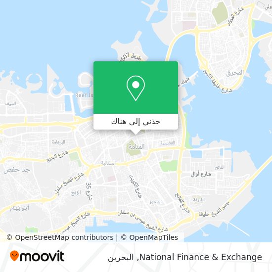 خريطة National Finance & Exchange