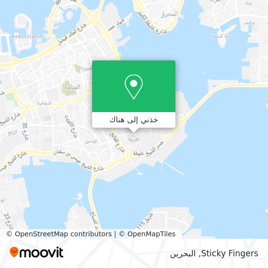 خريطة Sticky Fingers