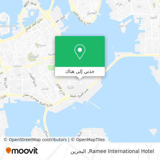 خريطة Ramee International Hotel