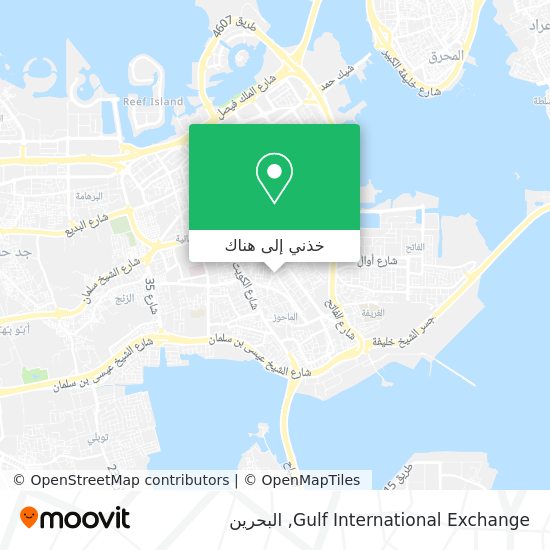 خريطة Gulf International Exchange