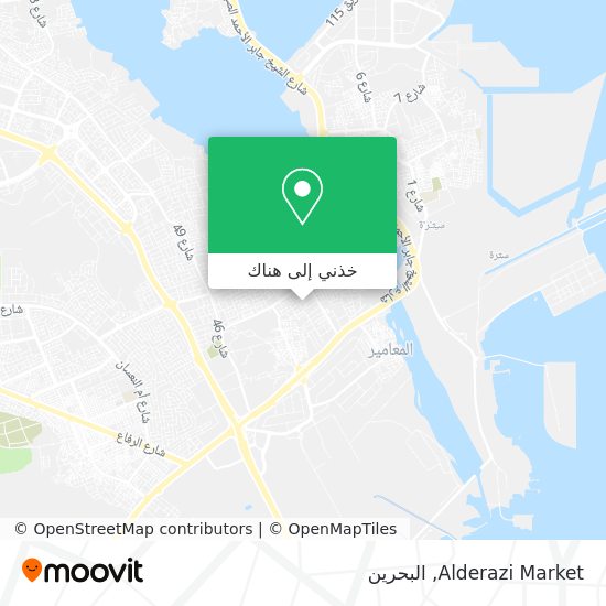 خريطة Alderazi Market