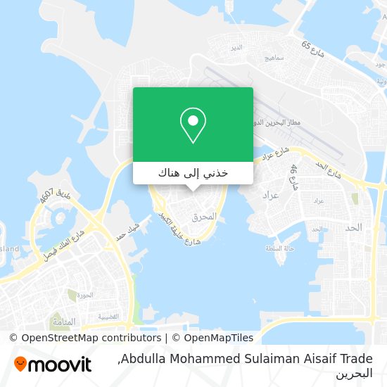 خريطة Abdulla Mohammed Sulaiman Aisaif Trade