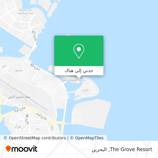 خريطة The Grove Resort