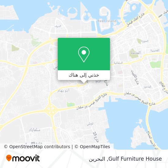 خريطة Gulf Furniture House