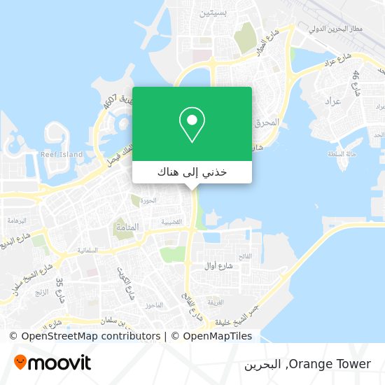 خريطة Orange Tower
