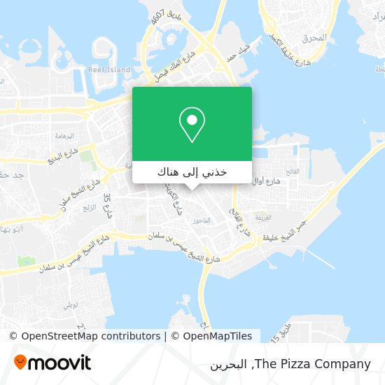 خريطة The Pizza Company