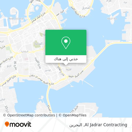 خريطة Al Jadrar Contracting