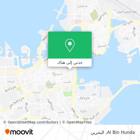 خريطة Al Bin Hunda